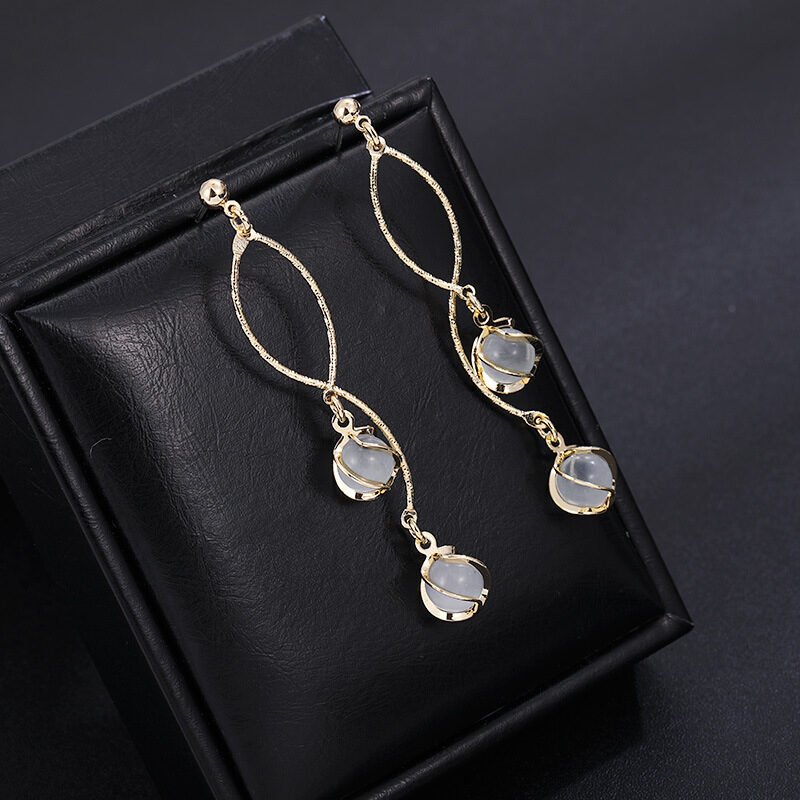 Opal high-end Earrings