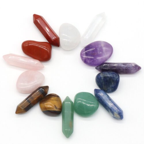 7 Yoga Stones Set Gift Box - Image 6