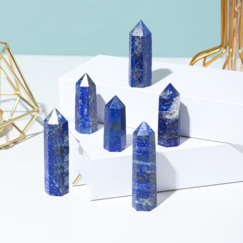 Natural Crystal  Lapis Lazuli Hexagonal - Image 2