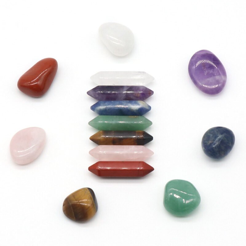 7 Yoga Stones Set Gift Box - Image 7