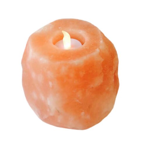 Mineral Crystal Salt Candle Holder - Image 4