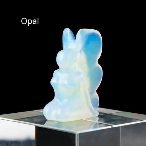 Natural Crystal Butterfly Sculpture - Image 3