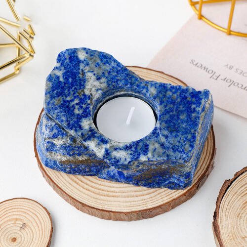 Natural Crystal Candle Holder Ornaments - Image 4