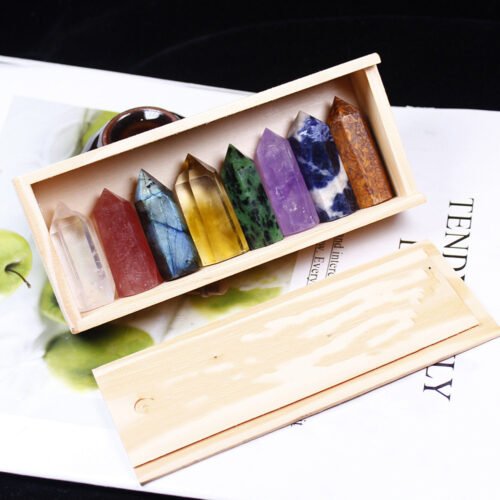 Natural Crystal Hexagonal Gift Set - Image 4