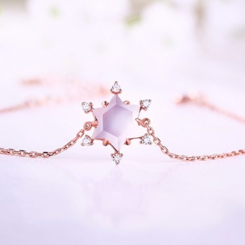Snowflake Bracelet 925 Silver - Image 3