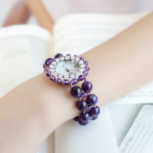 Amethyst ladies watch - Image 2