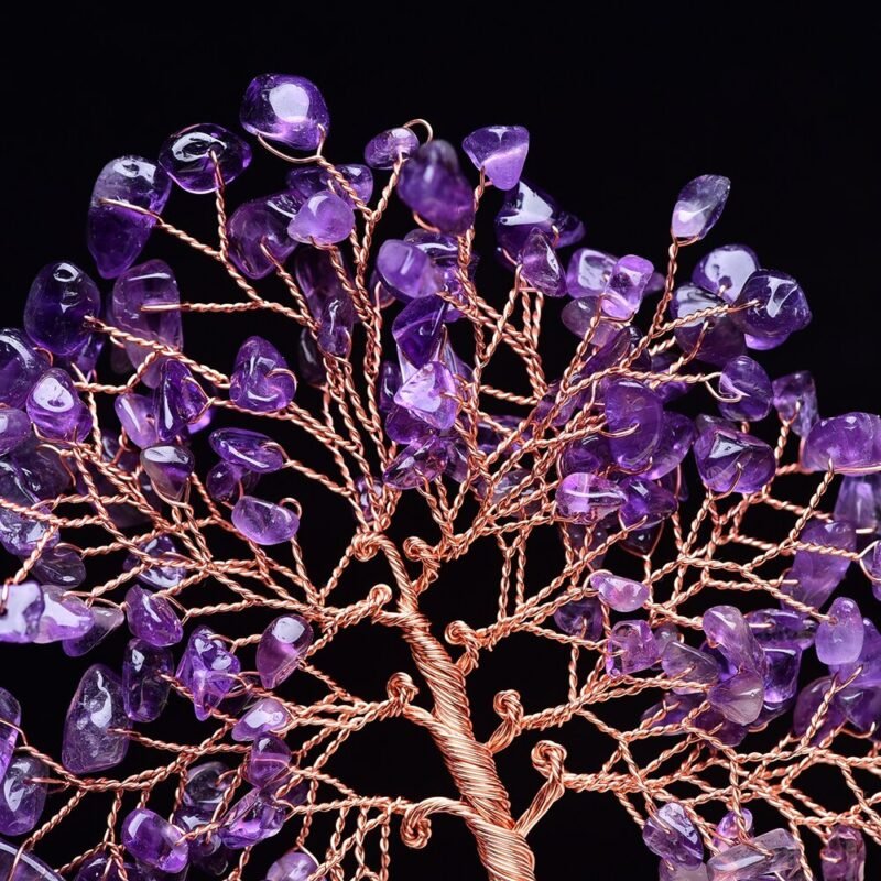 Natural Amethyst Flower Tree - Image 5