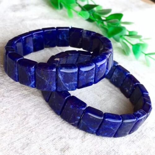 Natural Lapis Lazuli Crystal Bracelet - Image 2