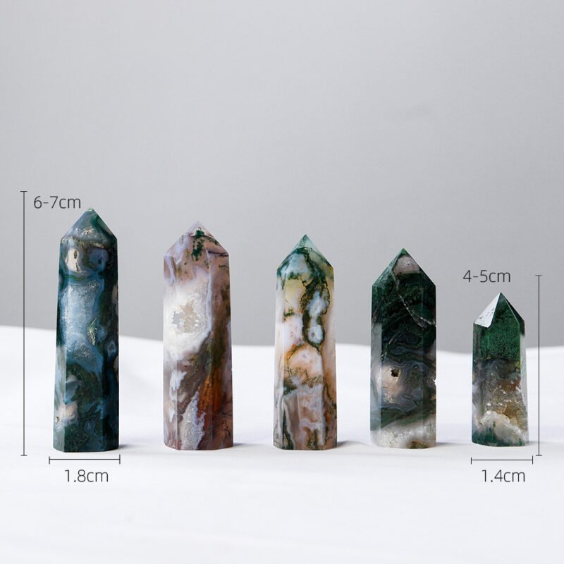 Natural Crystal Hexagonal Column Agate - Image 2