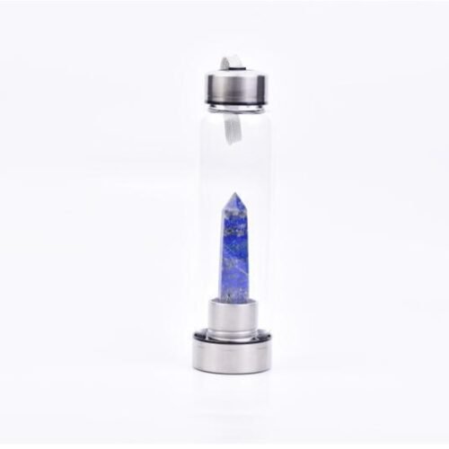 Natural hexagonal crystal energy glass water cup - Image 5