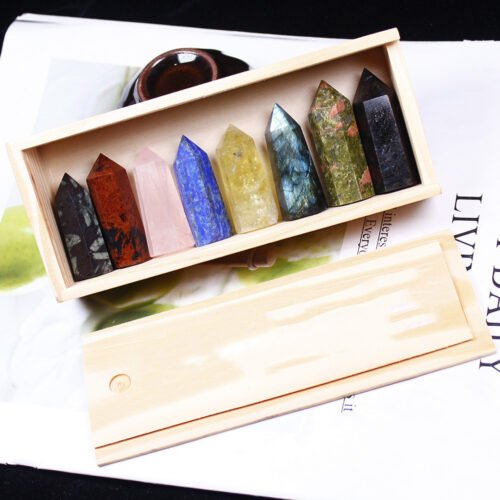 Natural Crystal Hexagonal Gift Set - Image 5