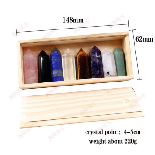 Natural Crystal Hexagonal Gift Set - Image 6