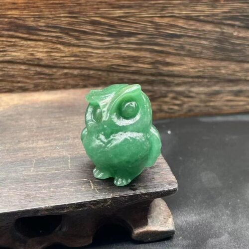 3.5cm Natural Crystal Owl - Image 10