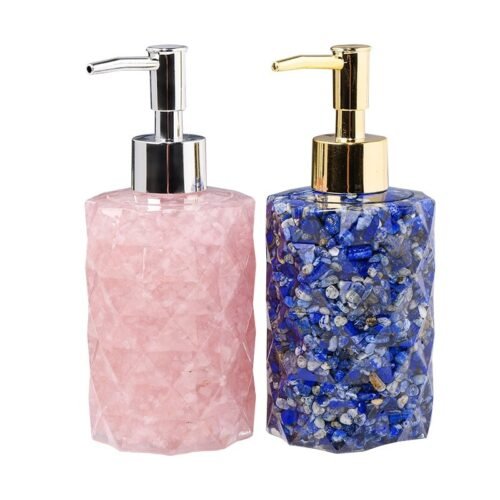 Natural Crystal Gravel Cosmetics Bottle - Image 7