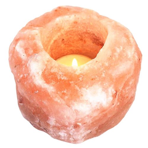 Mineral Crystal Salt Candle Holder - Image 2