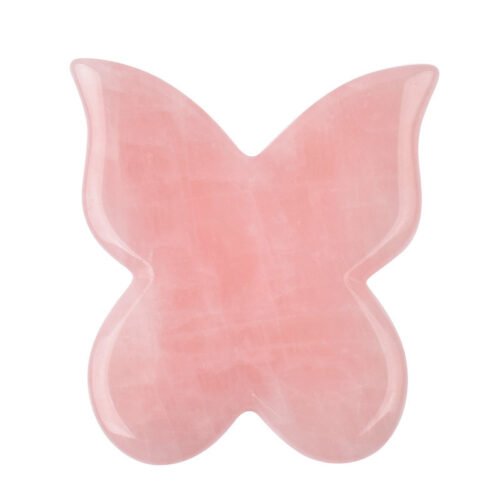 Whole Massage Gua Sha Tools Natural Rose Quartz Massage - Image 3