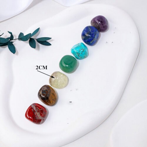 Natural Crystal 7 Chakra Frame Decoration - Image 4