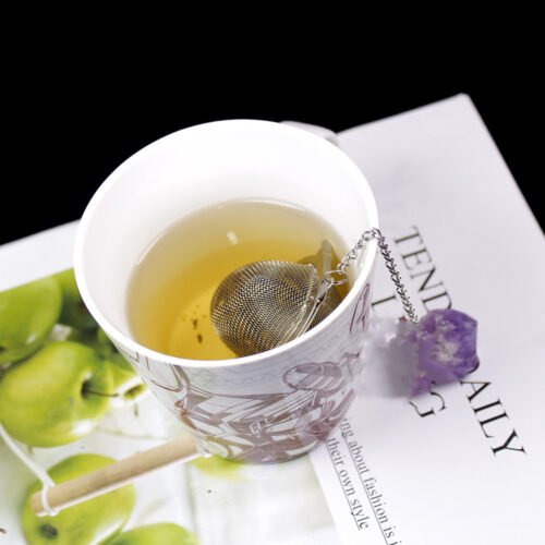 Natural Crystal Tea Filter Stainless Steel - Image 2