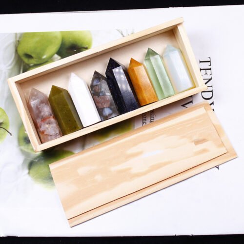 Natural Crystal Hexagonal Gift Set - Image 7