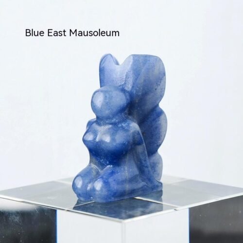 Natural Crystal Butterfly Sculpture - Image 5