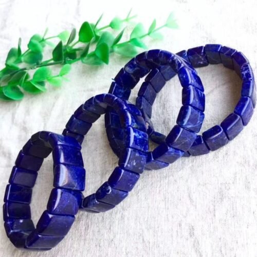 Natural Lapis Lazuli Crystal Bracelet - Image 4