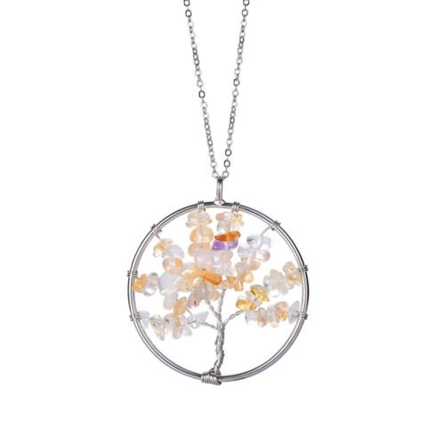 Hot Selling Natural Crystal Gravel Necklace - Image 5