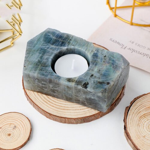 Natural Crystal Candle Holder Ornaments - Image 7