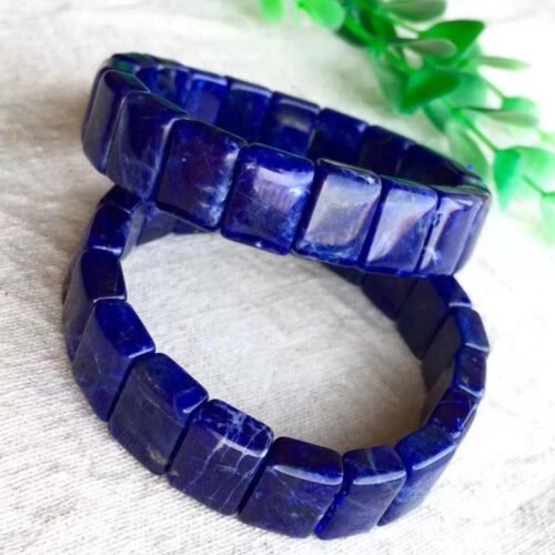 Natural Lapis Lazuli Crystal Bracelet - Image 5