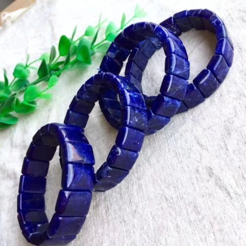 Natural Lapis Lazuli Crystal Bracelet - Image 3