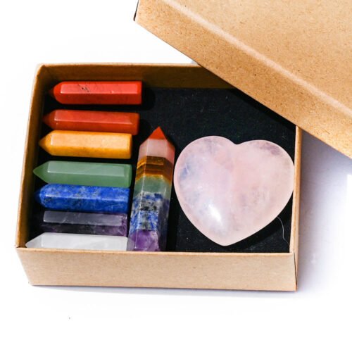 Natural Crystal Hexagon Prism Gift Set - Image 7
