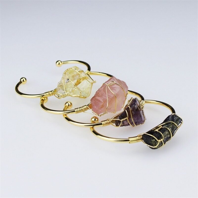 Natural Crystal Stone Bracelet - Image 5