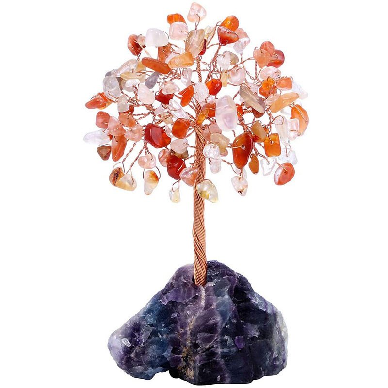 Natural Crystal Tree Fluorite Base Ornaments - Image 2