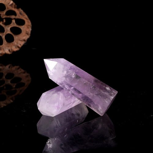 Natural Amethyst Hexagonal Crystal - Image 4