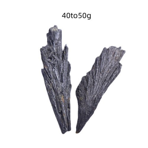 Natural Black Tourmaline Raw Stone - Image 2