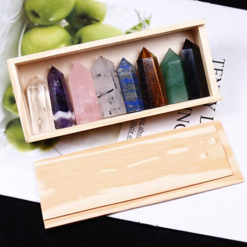 Natural Crystal Hexagonal Gift Set - Image 3