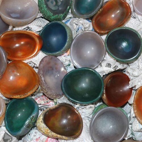 Home Crystal Agate Bowl Decoration - Image 4