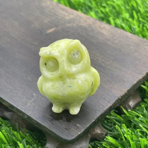 3.5cm Natural Crystal Owl - Image 2
