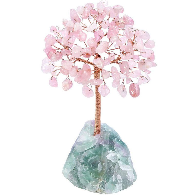 Natural Crystal Tree Fluorite Base Ornaments - Image 9