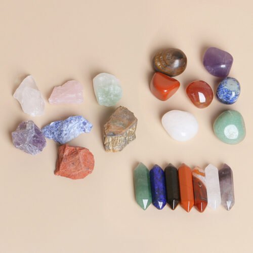 Rough And Hexagon Crystals Gift Boxed - Image 3