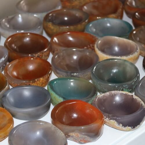 Home Crystal Agate Bowl Decoration - Image 3