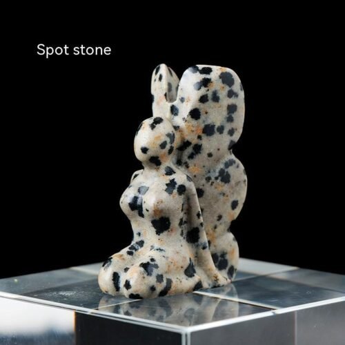 Natural Crystal Butterfly Sculpture - Image 2