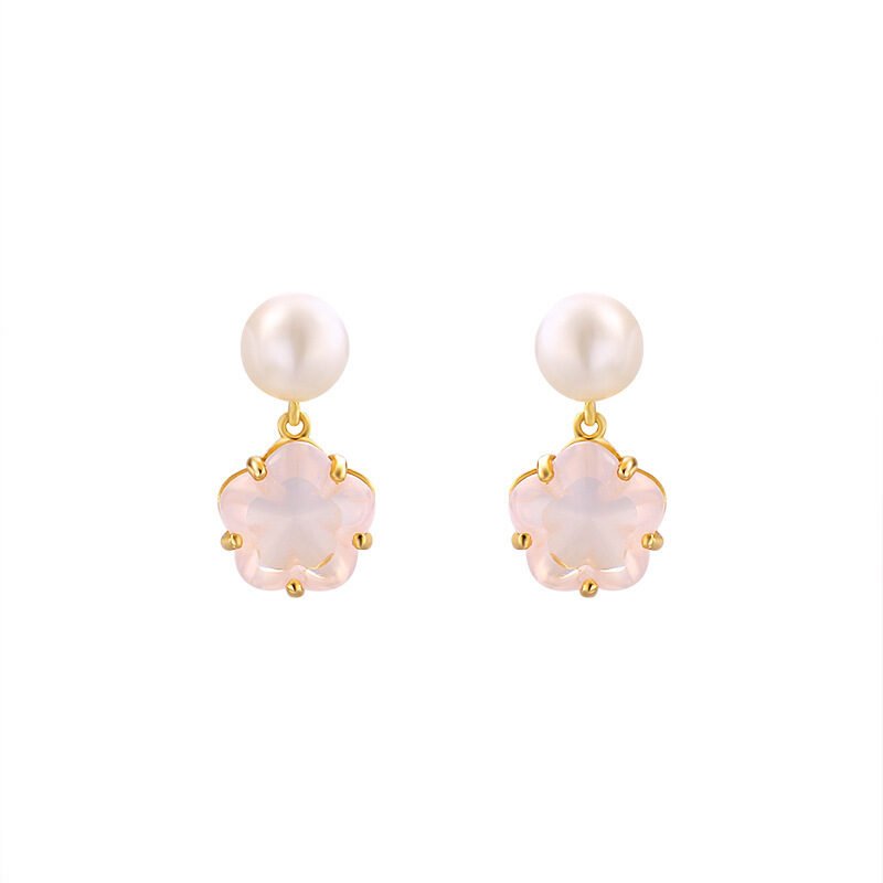 Anti Allergic Natural Pearl Earrings - Image 2