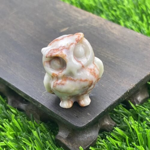 3.5cm Natural Crystal Owl - Image 7