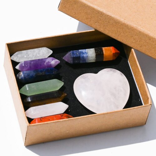 Natural Crystal Hexagon Prism Gift Set - Image 9