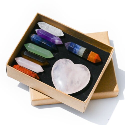 Natural Crystal Hexagon Prism Gift Set - Image 5