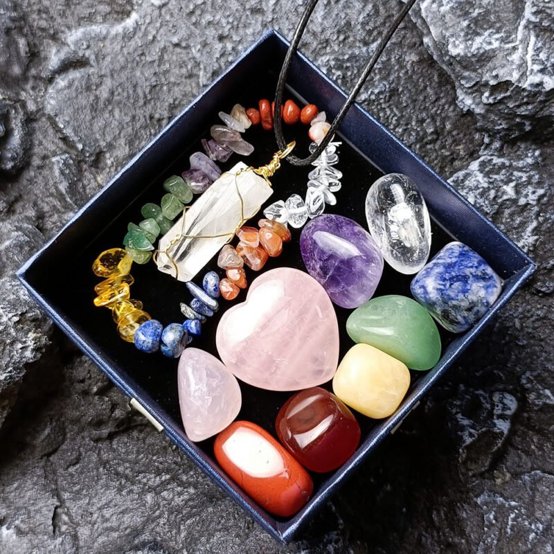 Natural Crystal Colorful Gift Set