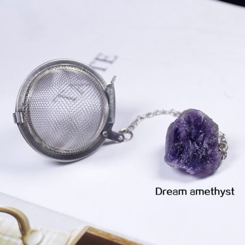 Natural Crystal Tea Filter Stainless Steel - Image 9