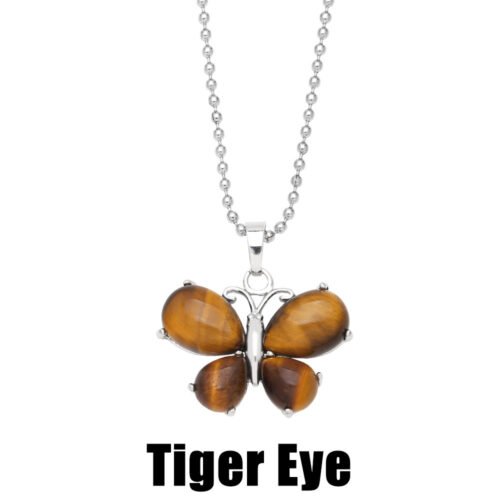 Crystal Butterfly Necklace Pendant - Image 10