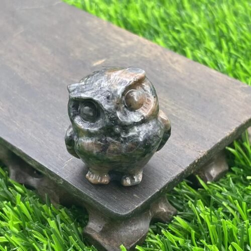 3.5cm Natural Crystal Owl - Image 5