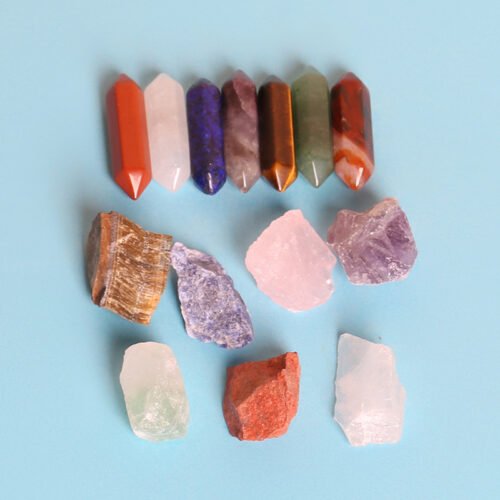 Rough And Hexagon Crystals Gift Boxed - Image 2